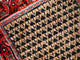 Handmade Vintage Indian Seraband Rug, 2.1'x4.1', 65cmx125cm 1970s