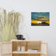 Sunset at Bowers Landscape Photo, Coastal Unframed Wall Art Print, 18" X 24"