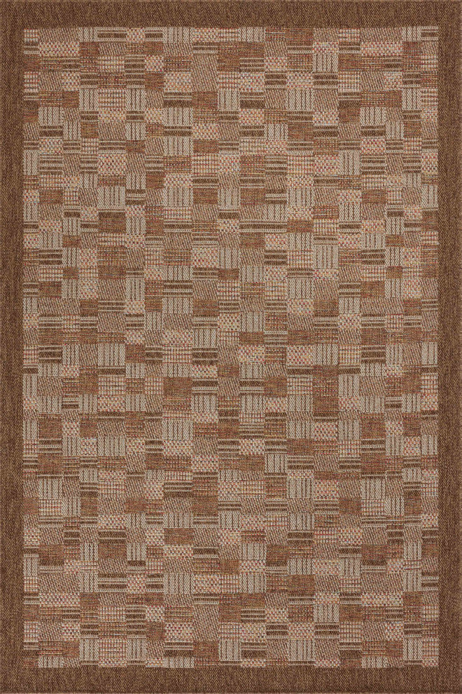 Loloi II Merrick Chestnut / Fiesta 5'' x 7''-7" Area Rug