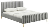 TOV Furniture Angela Grey Bed in Full