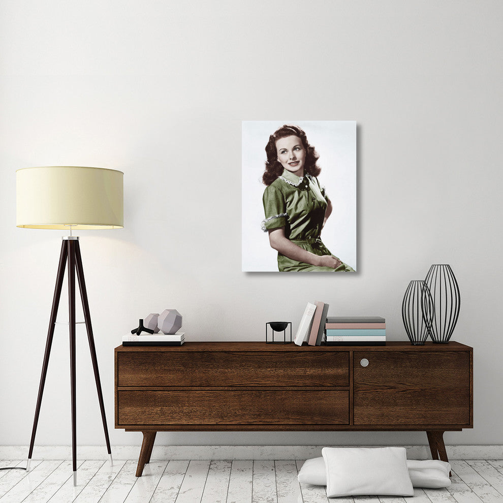 "Jeanne Crain" Stretched Canvas Giclee by Hollywood Photo Archive, 27x36"