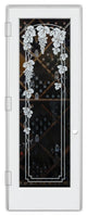 Wine Door - Vineyard Grapes Trellis - Primed - 32" x 84" - Knob on Right -...