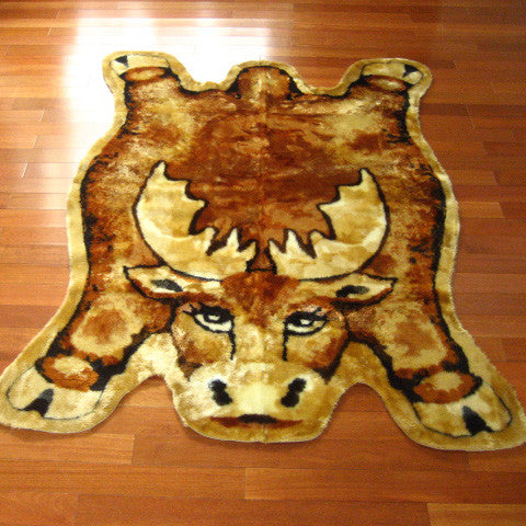 Moose Playmat Rug, 28"x45"