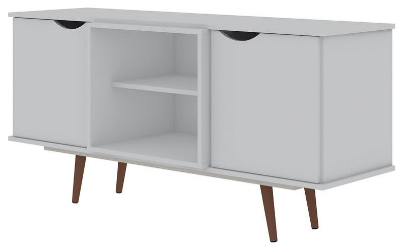 Hampton 53.54 TV Stand in White