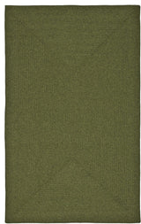 Safavieh Braided Brd315A Solid Color Rug, Green, 2'3"x12'0" Runner