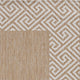 KAS Provo 5766 Natural Greek Key Area Rug, 7'10"x10'10"