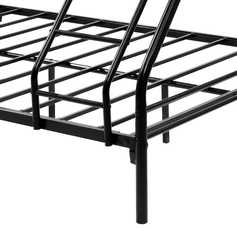 Gewnee Heavy Duty Twin-Over-Full Metal Bunk Bed