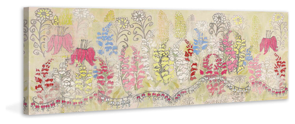 "Snapdragons" Painting Print on Wrapped Canvas