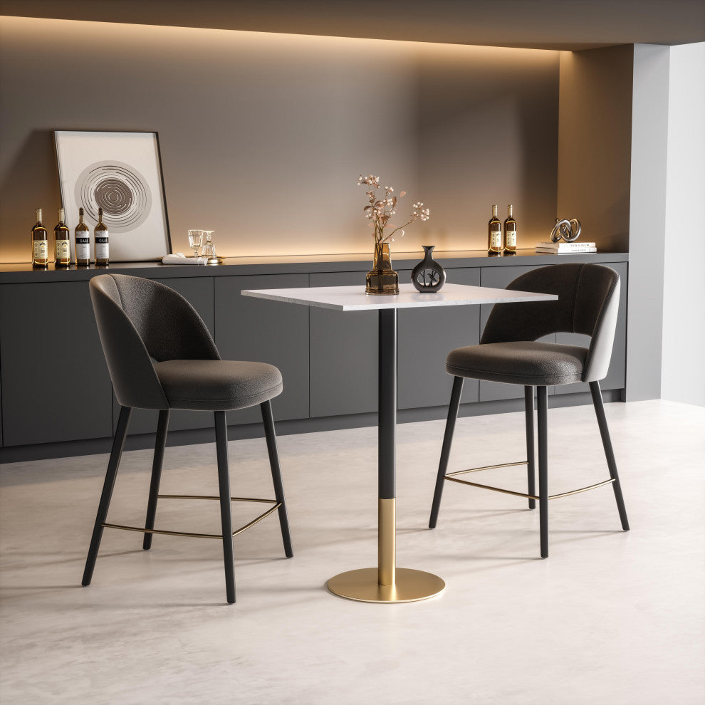 Home Living 31.5" Pub Table, White