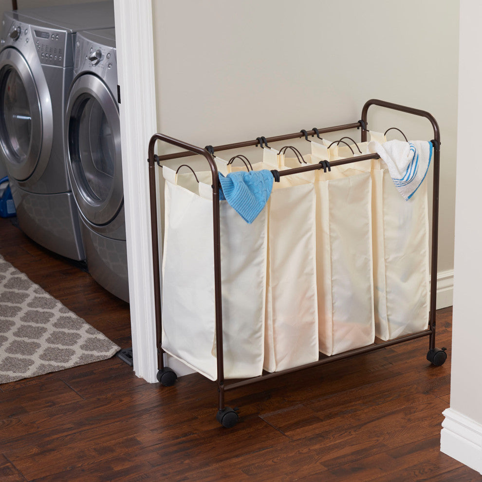 Rolling Laundry Sorter
