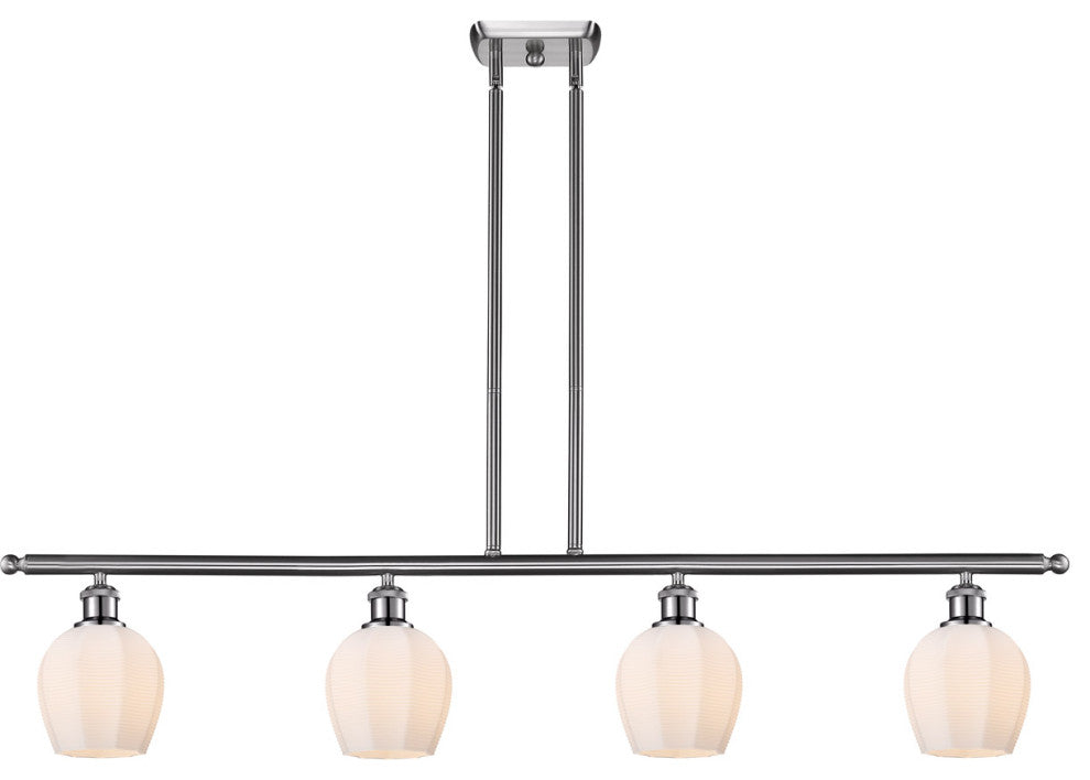 Innovations 516-4I-SN-G461-6-LED 4 Light Island Light, Brushed Satin Nickel