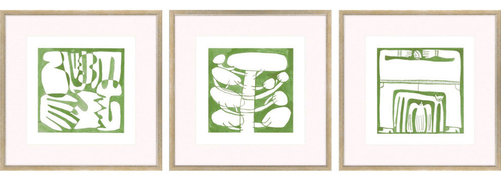 Minimal Moments I Framed Art, 3-Piece Set
