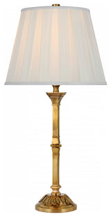 Doris Natural Brass Medium Table Lamp
