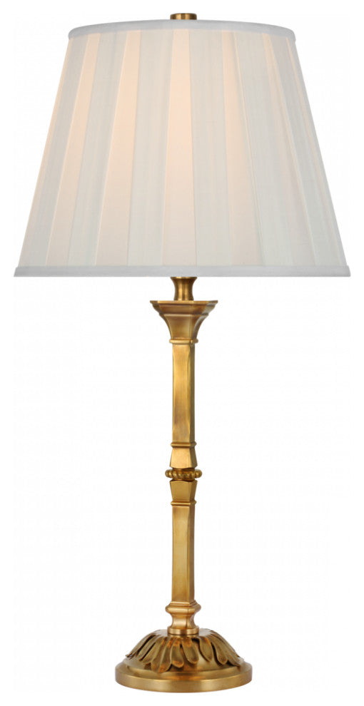 Doris Natural Brass Medium Table Lamp