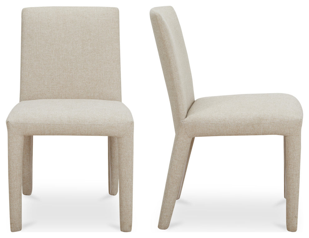 Monte Dining Chair Beige Set of Two