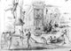 Agostino Tassi Capriccio With the Palazzo dei Conservatori Gallery Wrap Canvas
