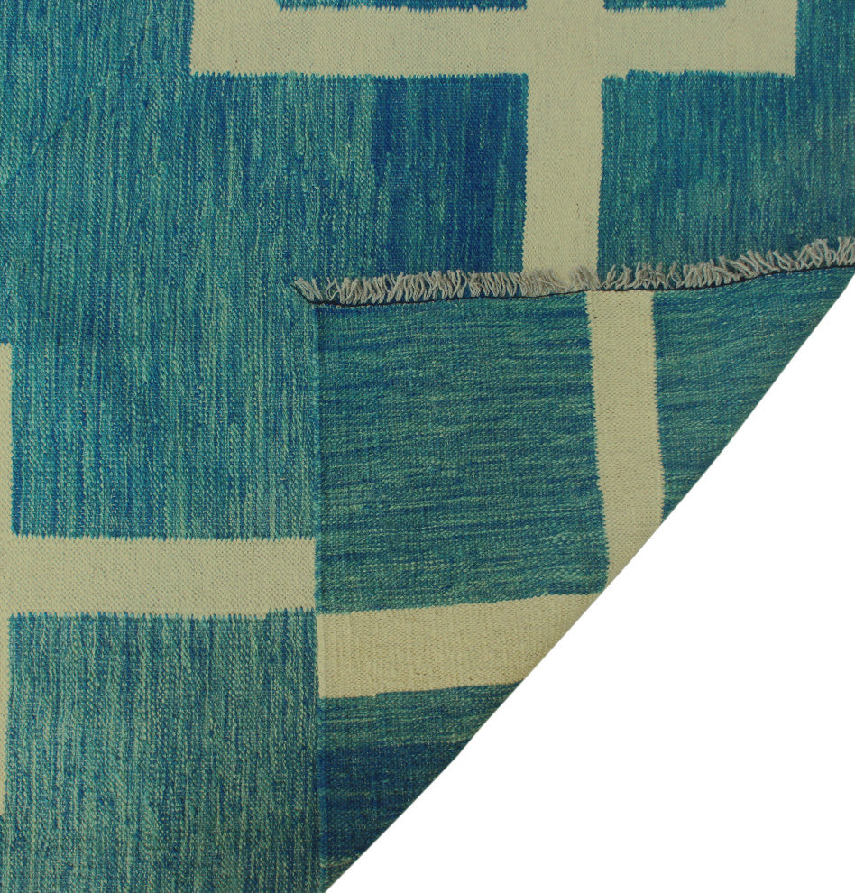 Winchester Kilim Vern Blue Rug