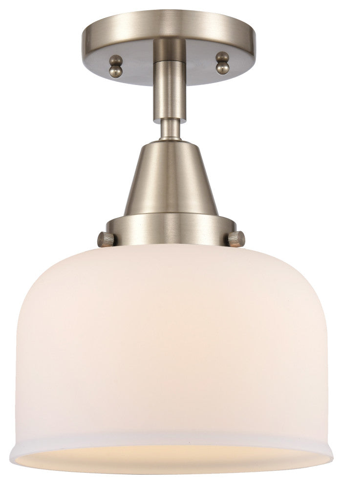 INNOVATIONS LIGHTING 447-1C-SN-G71-LED Large Bell Flush Mount