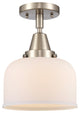 INNOVATIONS LIGHTING 447-1C-SN-G71-LED Large Bell Flush Mount