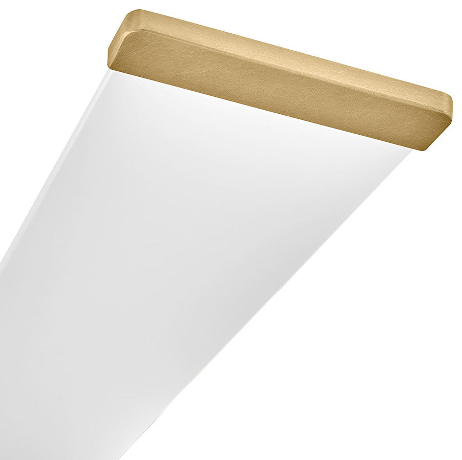 Hinkley Andros 64" Led Smart Fan, Matte White