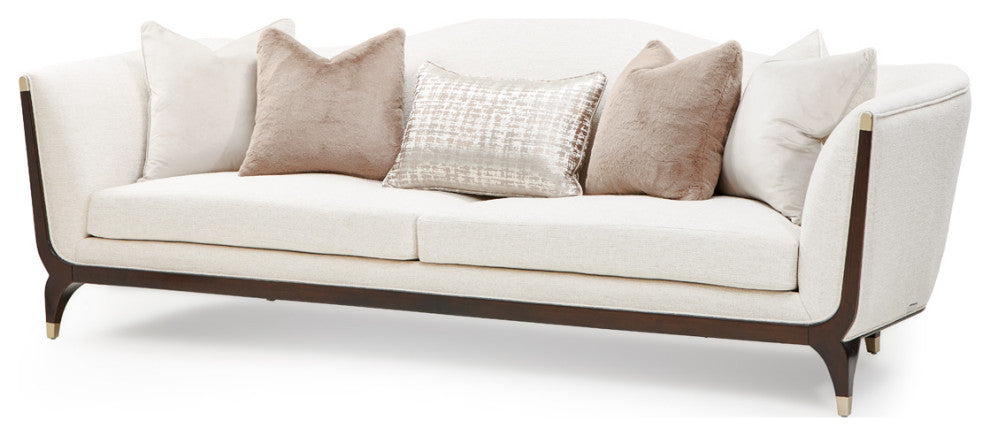 Paris Chic Sofa, Cremini/Espresso