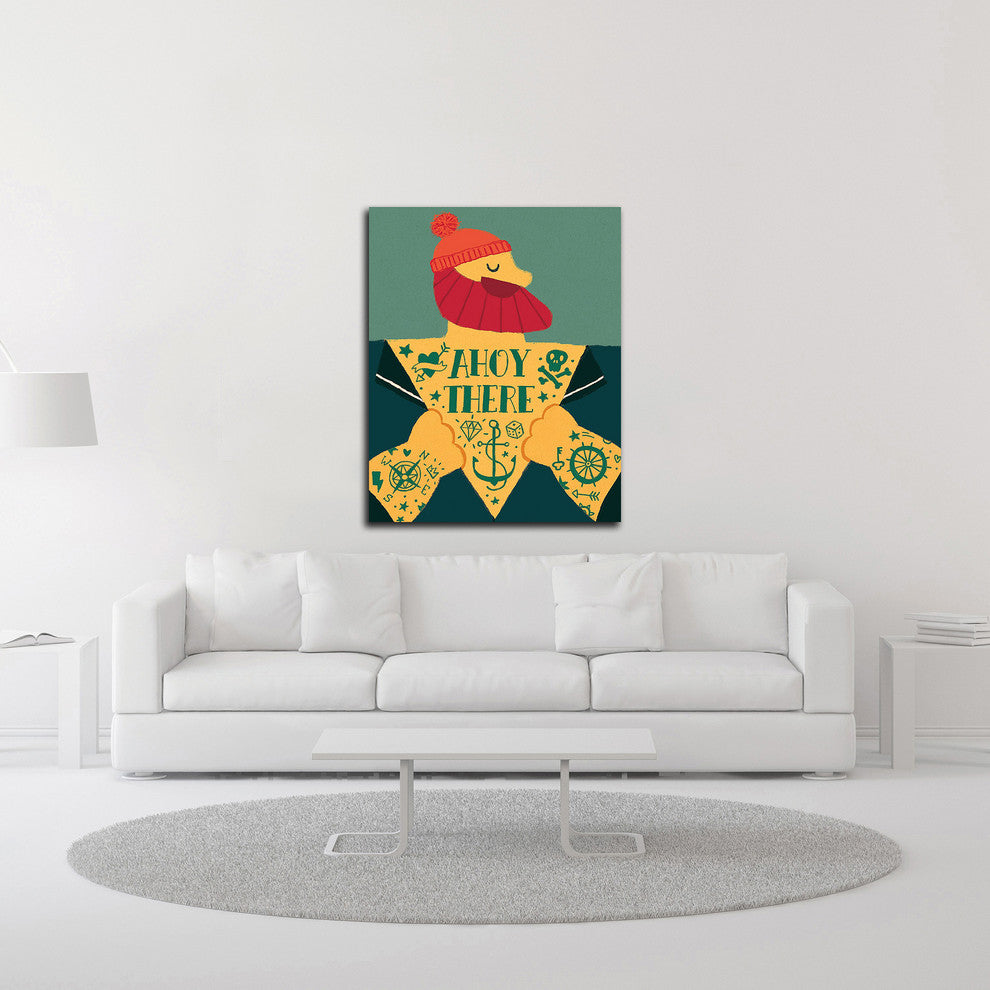 Ahoy There by Michael Buxton, Print on Canvas, 24"x30"