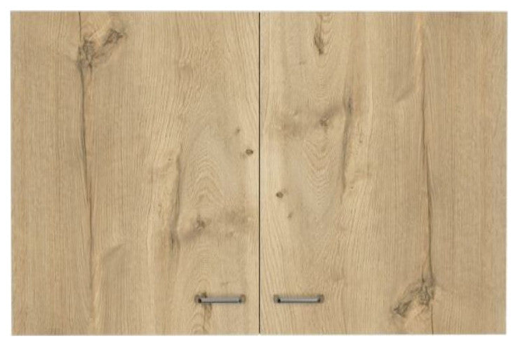 Wall Cabinet Toran, Kitchen, White / Light Oak