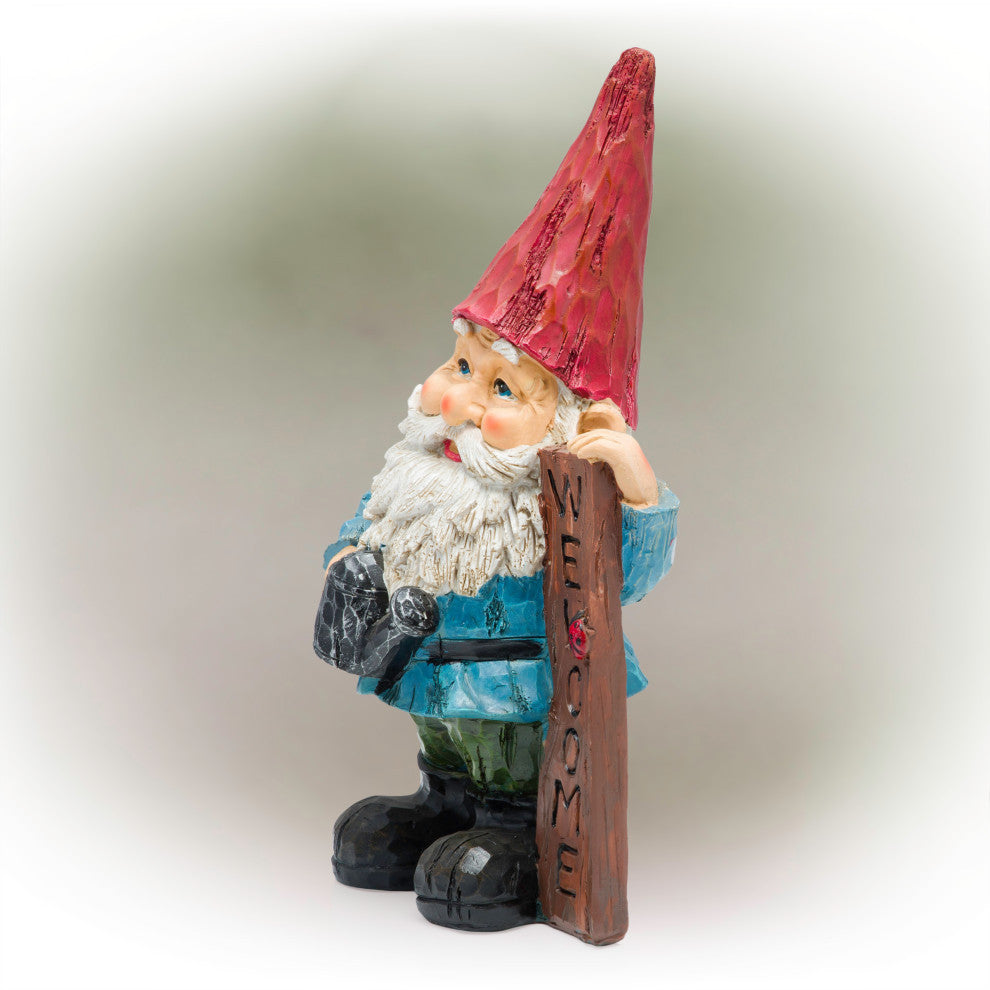 Gnome 'Welcome' Statue