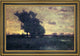 George Inness Sunset at Milton Framed Premium Canvas Print, 16"x24"