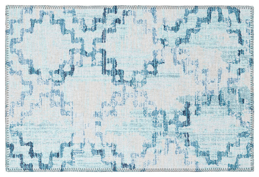 Indoor/Outdoor Sedona SN15 Skydust Machine Washable 1'8" x 2'6" Rug