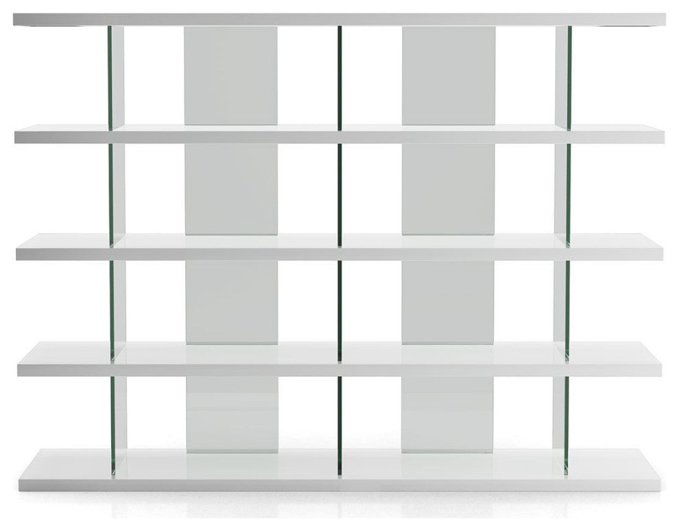 Otford Bookcase Glossy White