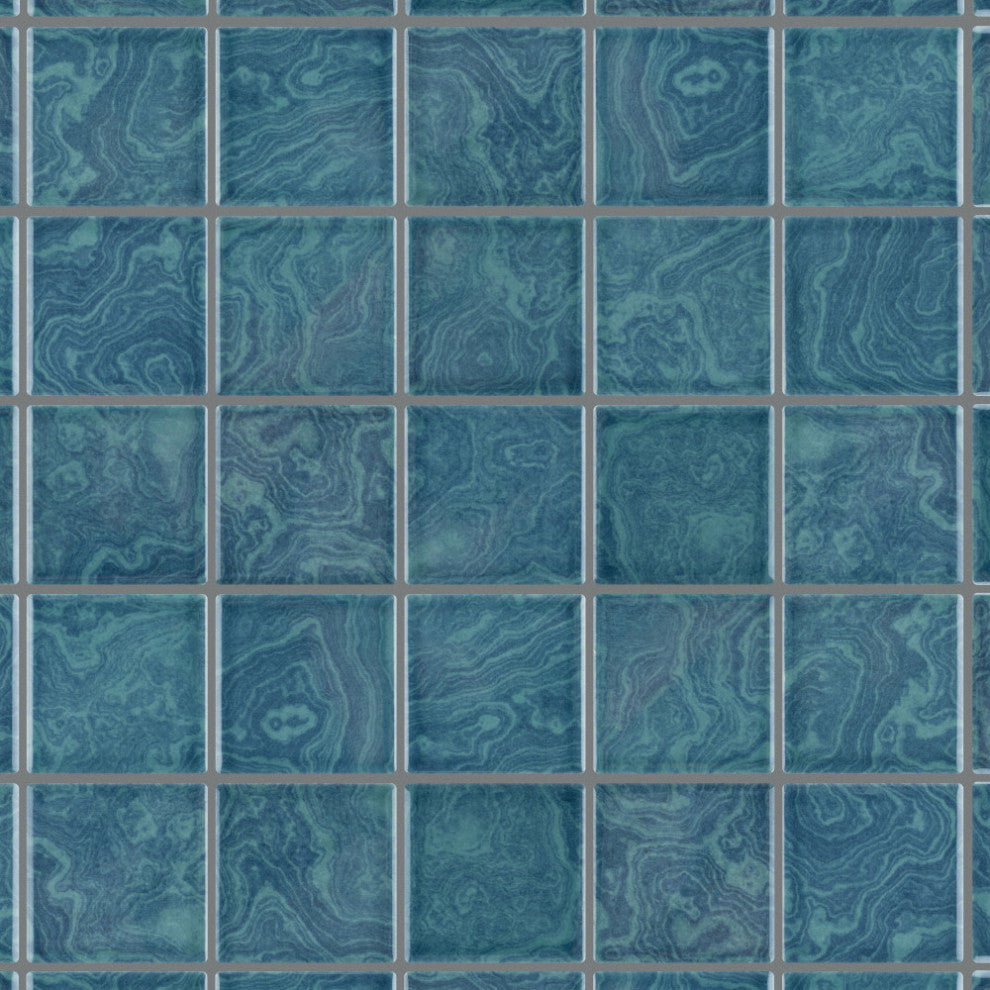 Resort Palm Green Porcelain Floor and Wall Tile