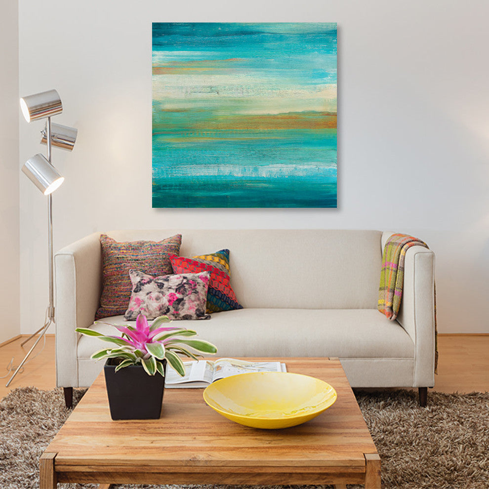 "Serenity I" by Alicia Dunn, Canvas Print, 26"x26"