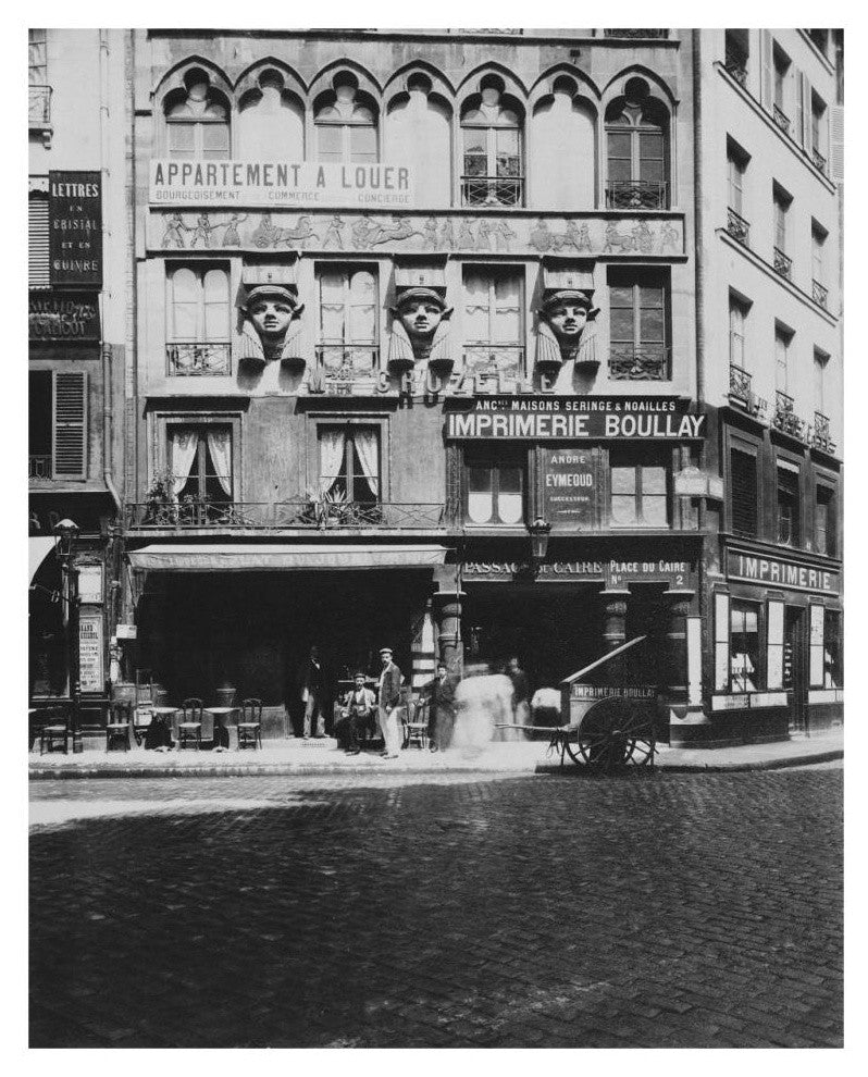 "Paris, 1903 - House on the Place du Caire" Print by Eugï¿½ï¿½ne Atget, 26"x32"