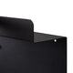 Mezzo Magnetic Wall Organizer with Hooks, Black 15x24