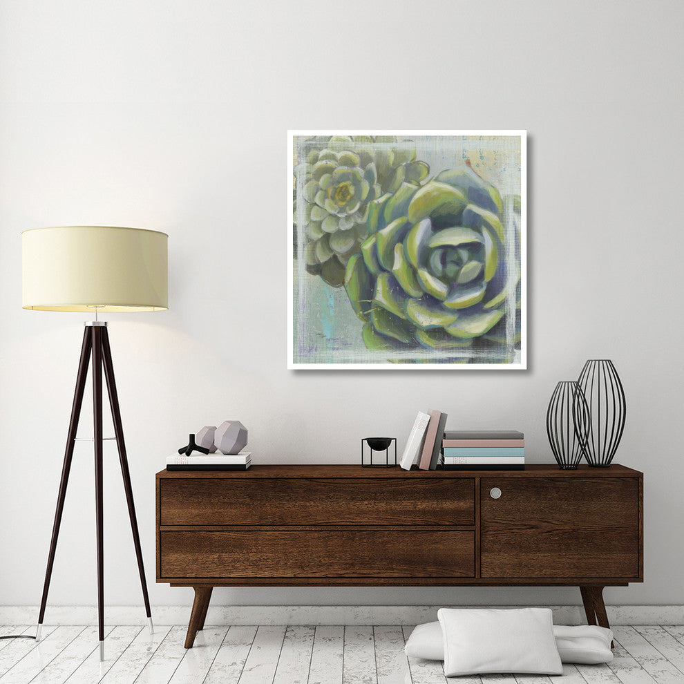 "Succulents II" Digital Paper Print by Wellington Studio, 42"x42"