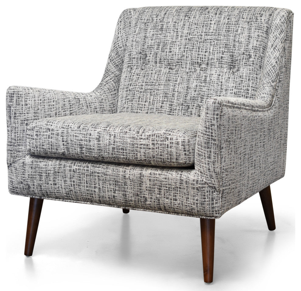 Rex Lounge Chair, Silver Gray