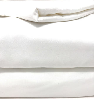 Solid Super Soft Colorful Bed Sheet Sets, White, King