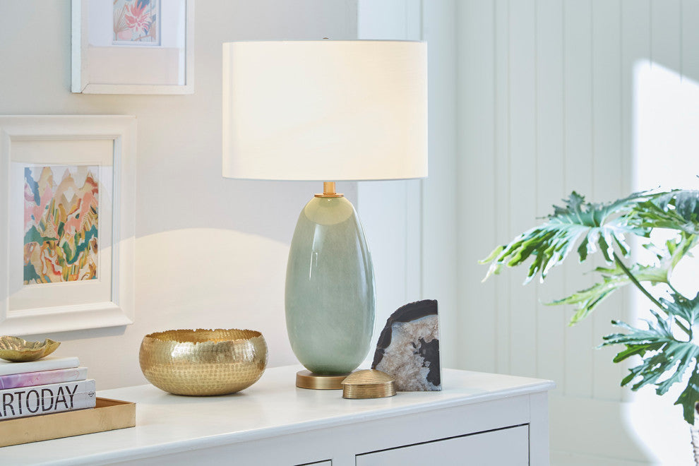 Trend Home 1-Light Brass Table Lamp