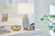 Trend Home 1-Light Brass Table Lamp