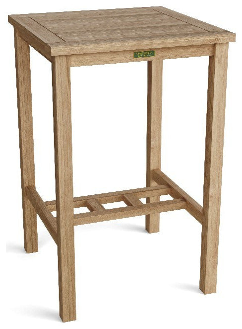 Anderson Teak Set-113A Bahama Montego 3-Pieces Square Bar Set