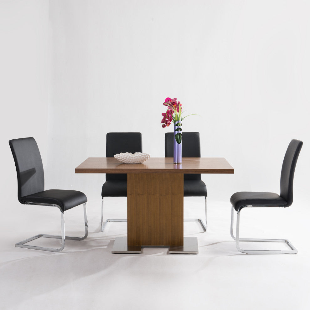 Amanda Black Side Chair, Set of 2