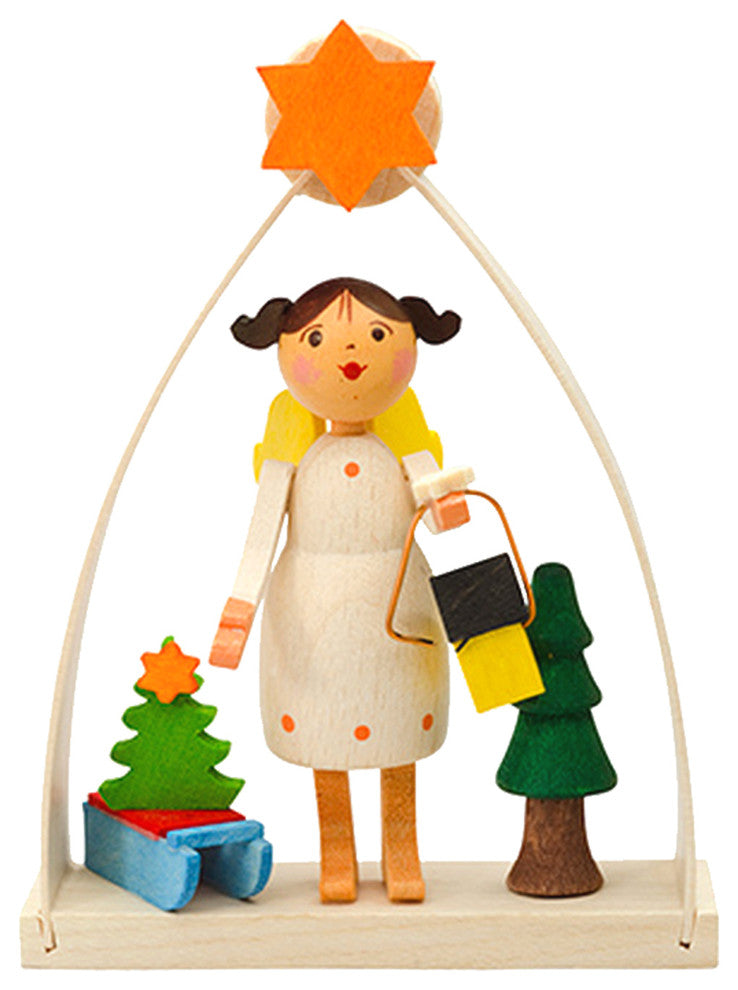 Graupner Ornament- Angel In Arch With Star
