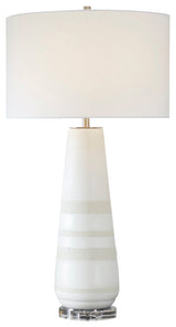 Uttermost Santino Crackled Ivory Table Lamp