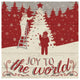 "Holiday in the Woods V" Digital Paper Print by Janelle Penner, 38"x38"