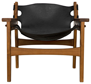 Nomo Chair, Teak With Leather
