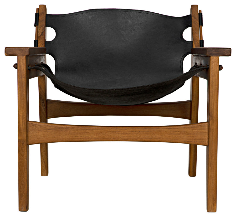 Nomo Chair, Teak With Leather