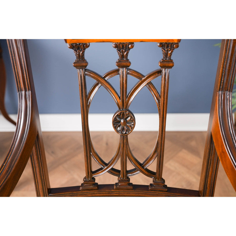 Inlaid Hepplewhite Arm Chair