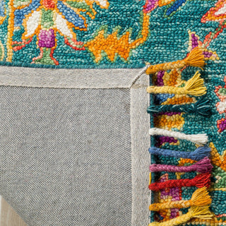 Safavieh Aspen Apn113K Bohemian Rug, Turquoise/Purple, 2'0"x3'0"