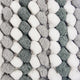 Gray Microfiber Stripe Bath Mat, 17"x24"